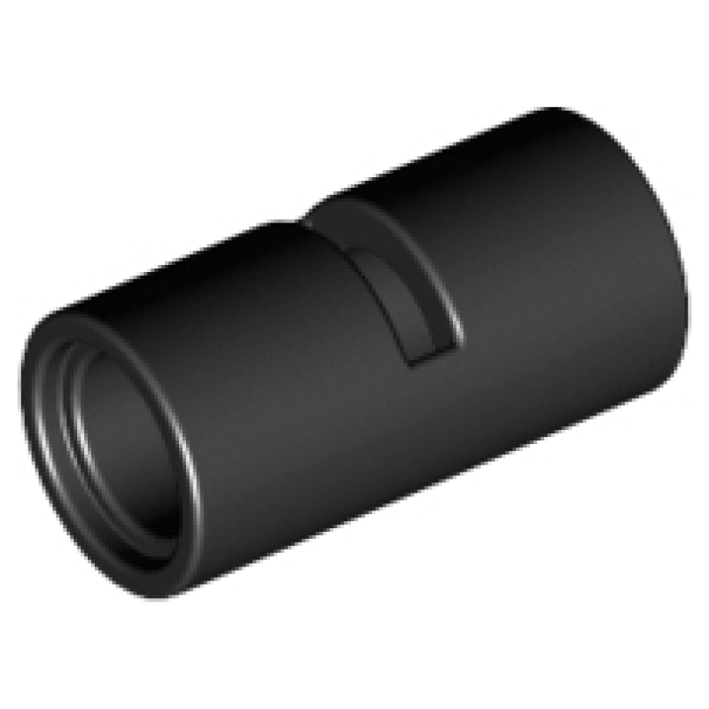 Technic, Pin Koppeling 2L met sleuf Black